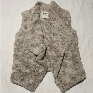 Women’s dylan Plush Faux Fur Vest, Size Medium